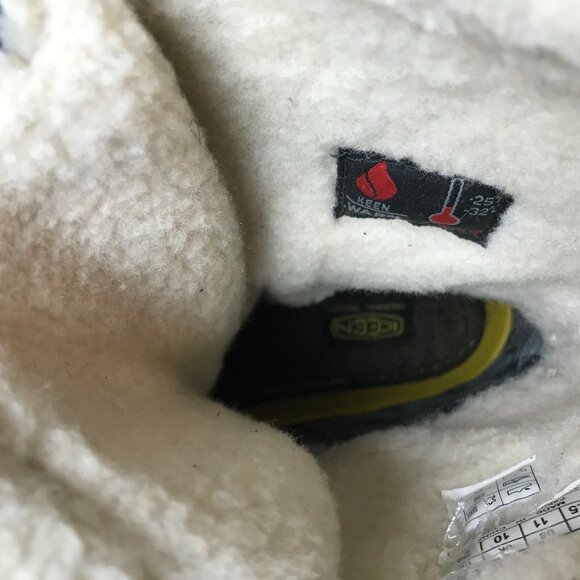 BORN Shearling Lined Warm Womens 7/38 Tall Brown Leather Tall Riding Boots - Picture 8 of 12